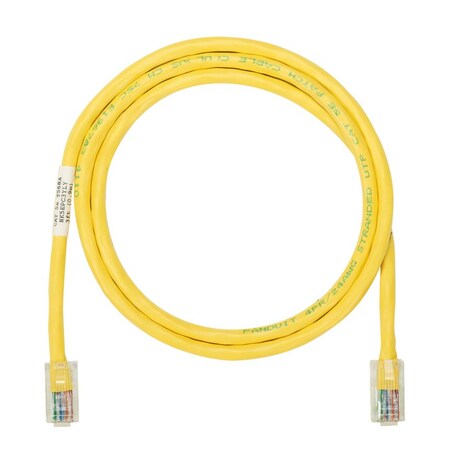 Panduit Copper Patch Cord, Category 5E, Yello NK5EPC2MYLY